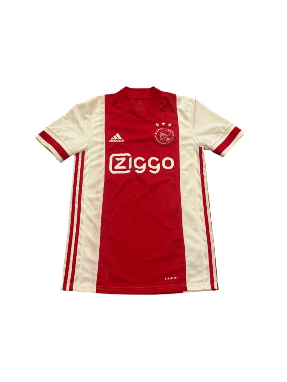 Adidas 2020-2021 Ajax Amsterdam Antony #11 Home Kit Soccer Jersey Men's Small